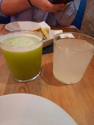 lemonade and juice of the day at 26 Vegan Food Project in Lisbon