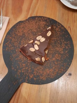 dessert at 26 Vegan Food Project in Lisbon