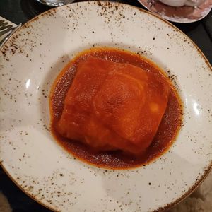 francesinha at 26 Vegan Food Project in Lisbon