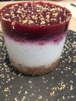 Cheesecake at 26 Vegan Food Project in Lisbon
