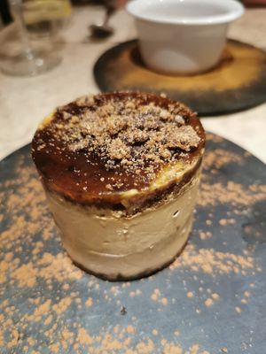 Traditional coffee flavoured dessert at 26 Vegan Food Project in Lisbon