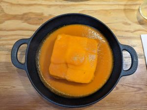 Francesinha at 26 Vegan Food Project in Lisbon