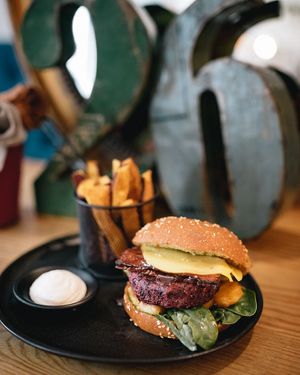 "Hambúrguer Proibido". at 26 Vegan Food Project in Lisbon