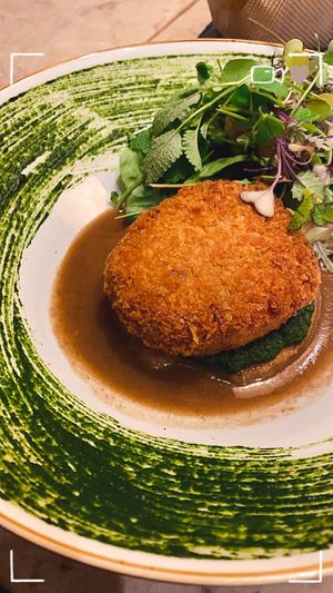 Main Dish called „Islander“ Can’t really describe what the filling was, but tasted amazing!!  at 26 Vegan Food Project in Lisbon