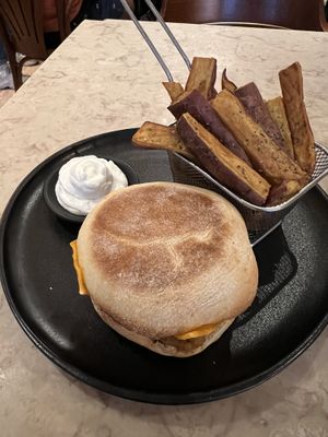 Seitan burger  at 26 Vegan Food Project in Lisbon