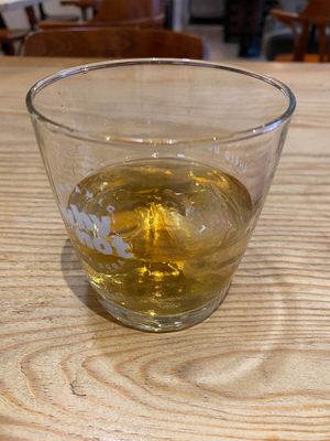 Whisky chaser : ) (€5) at 26 Vegan Food Project in Lisbon