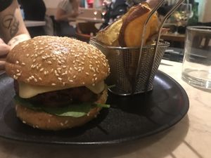 Forbiden burger  at 26 Vegan Food Project in Lisbon
