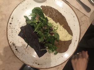 Seitan steak   at 26 Vegan Food Project in Lisbon