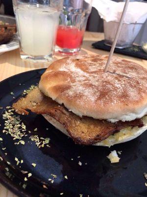 Seitan "bifana". at 26 Vegan Food Project in Lisbon