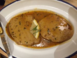 bife de seitan at 26 Vegan Food Project in Lisbon