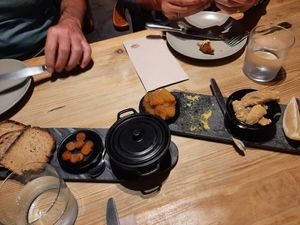 Portuguese starters board at 26 Vegan Food Project in Lisbon