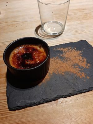 Crème brûlée at 26 Vegan Food Project in Lisbon