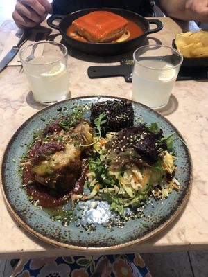 Eggplant canneloni  at 26 Vegan Food Project in Lisbon