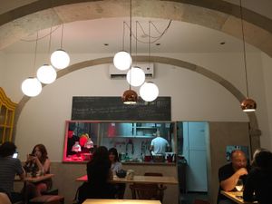 inside at 26 Vegan Food Project in Lisbon