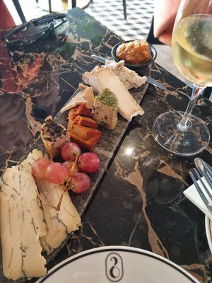 By far the best vegan camembert and vegan blue cheese at 26 Vegan Food Project in Lisbon