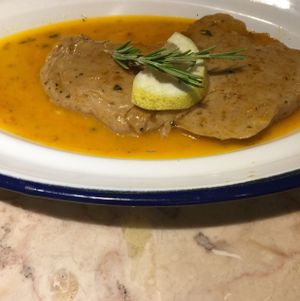 seitan steak (also comes with fries - not pictured) at 26 Vegan Food Project in Lisbon