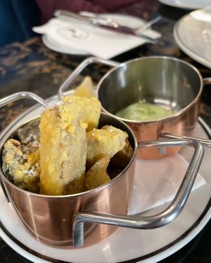 Fried squid at 26 Vegan Food Project in Lisbon