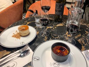 Deserts at 26 Vegan Food Project in Lisbon