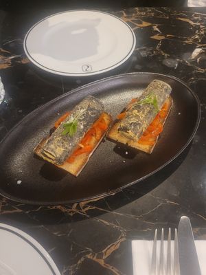 Sardines at 26 Vegan Food Project in Lisbon