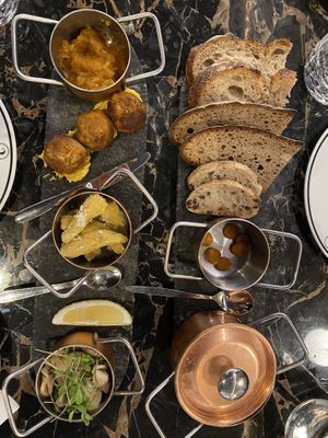 Vegan Appetizer Platter  at 26 Vegan Food Project in Lisbon