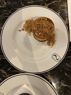 traditional portugese dessert (a little bit like Tiramisu )  at 26 Vegan Food Project in Lisbon