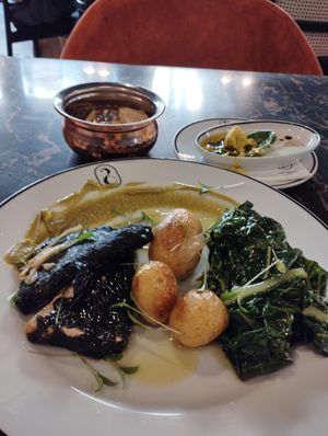 Great tofu dish at 26 Vegan Food Project in Lisbon