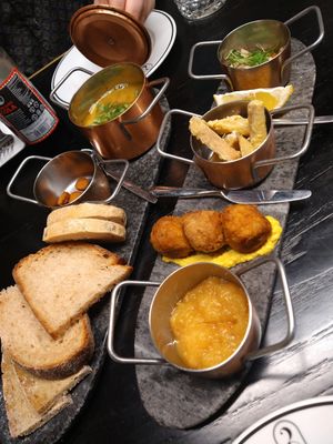 Portuguese starter platter at 26 Vegan Food Project in Lisbon