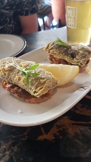 Sardines at 26 Vegan Food Project in Lisbon