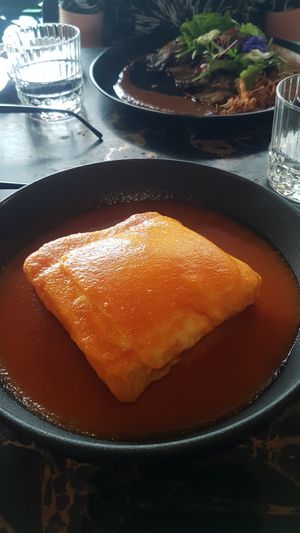 Bread seitan main at 26 Vegan Food Project in Lisbon