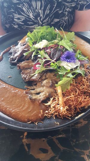 Mushrooms at 26 Vegan Food Project in Lisbon