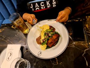 A mix of dishes. at 26 Vegan Food Project in Lisbon