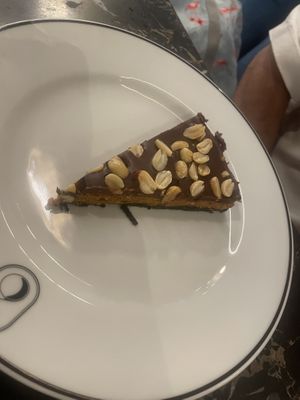 Peanut tart  at 26 Vegan Food Project in Lisbon