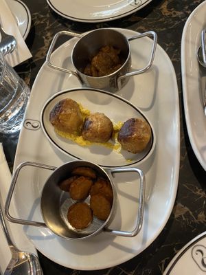 Half of the sampler plate  at 26 Vegan Food Project in Lisbon