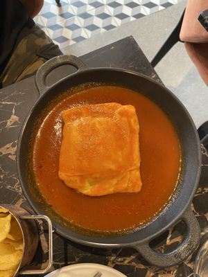 Francesinha   at 26 Vegan Food Project in Lisbon