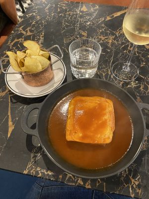 Francesinha  at 26 Vegan Food Project in Lisbon