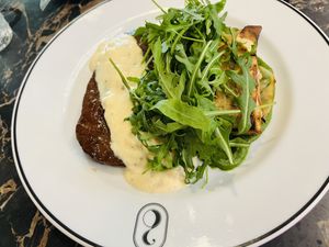 Seitan steak  at 26 Vegan Food Project in Lisbon