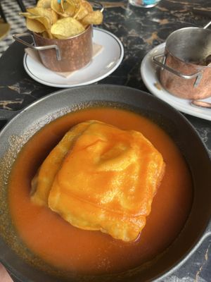 Francesinha  at 26 Vegan Food Project in Lisbon