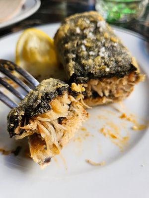 Sardines (open) at 26 Vegan Food Project in Lisbon