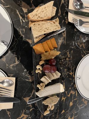 Cheese board   at 26 Vegan Food Project in Lisbon