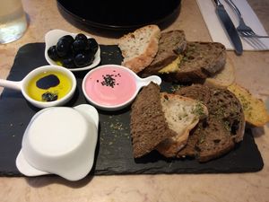 couvert at 26 Vegan Food Project in Lisbon