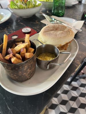 Seitan burger  at 26 Vegan Food Project in Lisbon