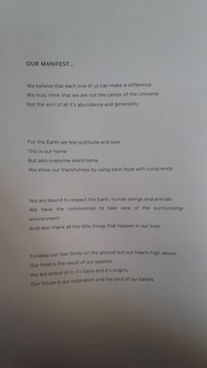 Manifest at 26 Vegan Food Project in Lisbon