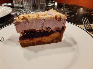 Red fruits tart  at 26 Vegan Food Project in Lisbon