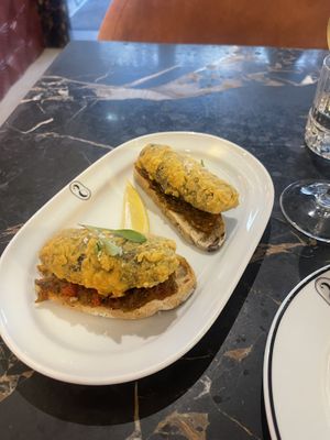 Croquettes  at 26 Vegan Food Project in Lisbon