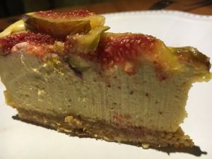 Cheesecake  at 26 Vegan Food Project in Lisbon