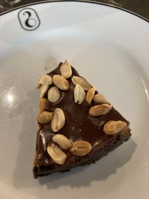 Chocolate and Peanut tort  at 26 Vegan Food Project in Lisbon