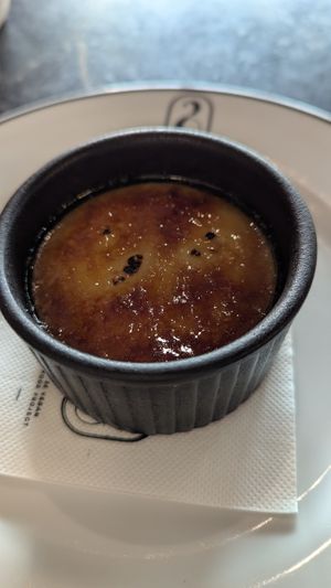 Crème brûlée  at 26 Vegan Food Project in Lisbon