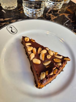 I would call this a snickers cake. Loved it! at 26 Vegan Food Project in Lisbon