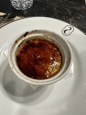 Orange and cardamom crème brûlée   at 26 Vegan Food Project in Lisbon
