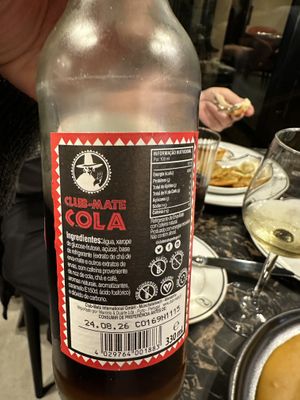 Natural cola - so good!   at 26 Vegan Food Project in Lisbon